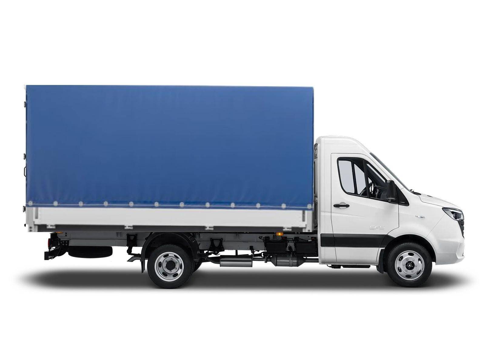 Sollers SF5 Шасси Каб Д4 3.5Т 2.7 дизель МТ Бортовой грузовик с тентом (Float)