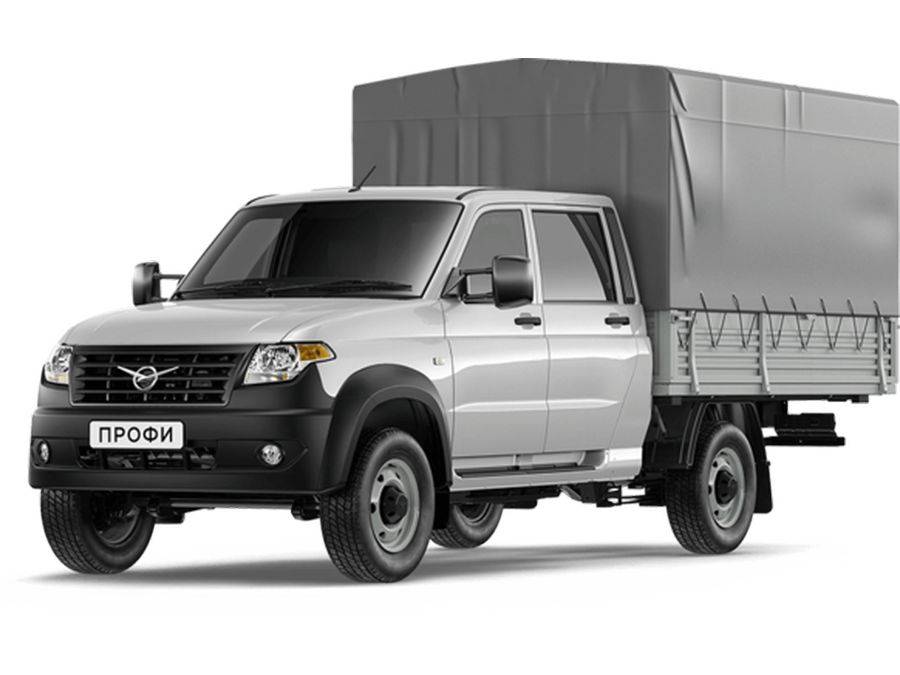 УАЗ Profi двухрядная кабина Двойная кабина с бортом Базовая полный привод 2.7 МТ (Base)