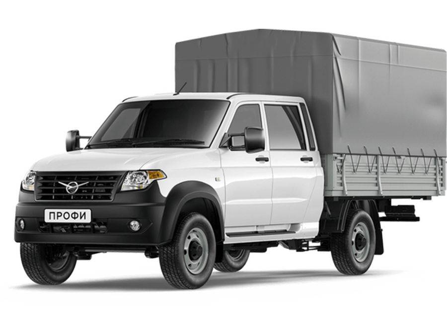 УАЗ Profi двухрядная кабина Двойная кабина с бортом Базовая полный привод 2.7 МТ (Base)