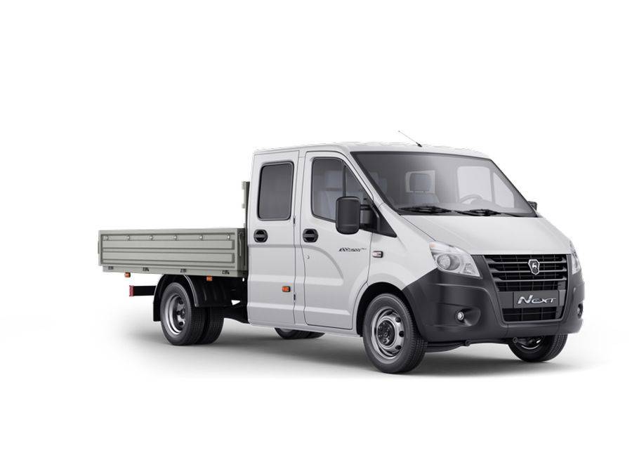 ГАЗ ГАЗель NEXT Борт, комби 7 мест Удлиненное шасси 4x2 Бензин с ГБО (LPG)