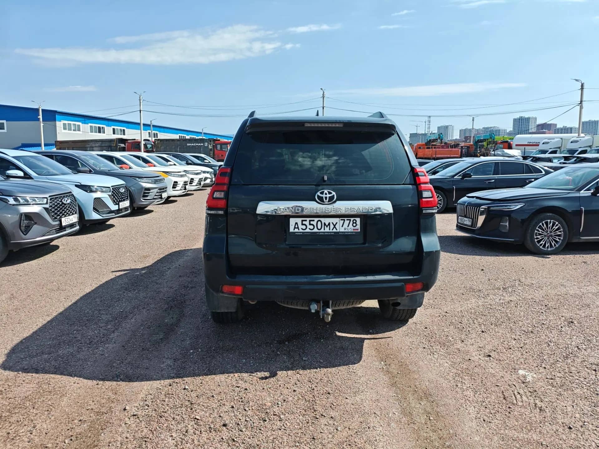 Toyota Land Cruiser Prado,  216 663 км, 2018 года