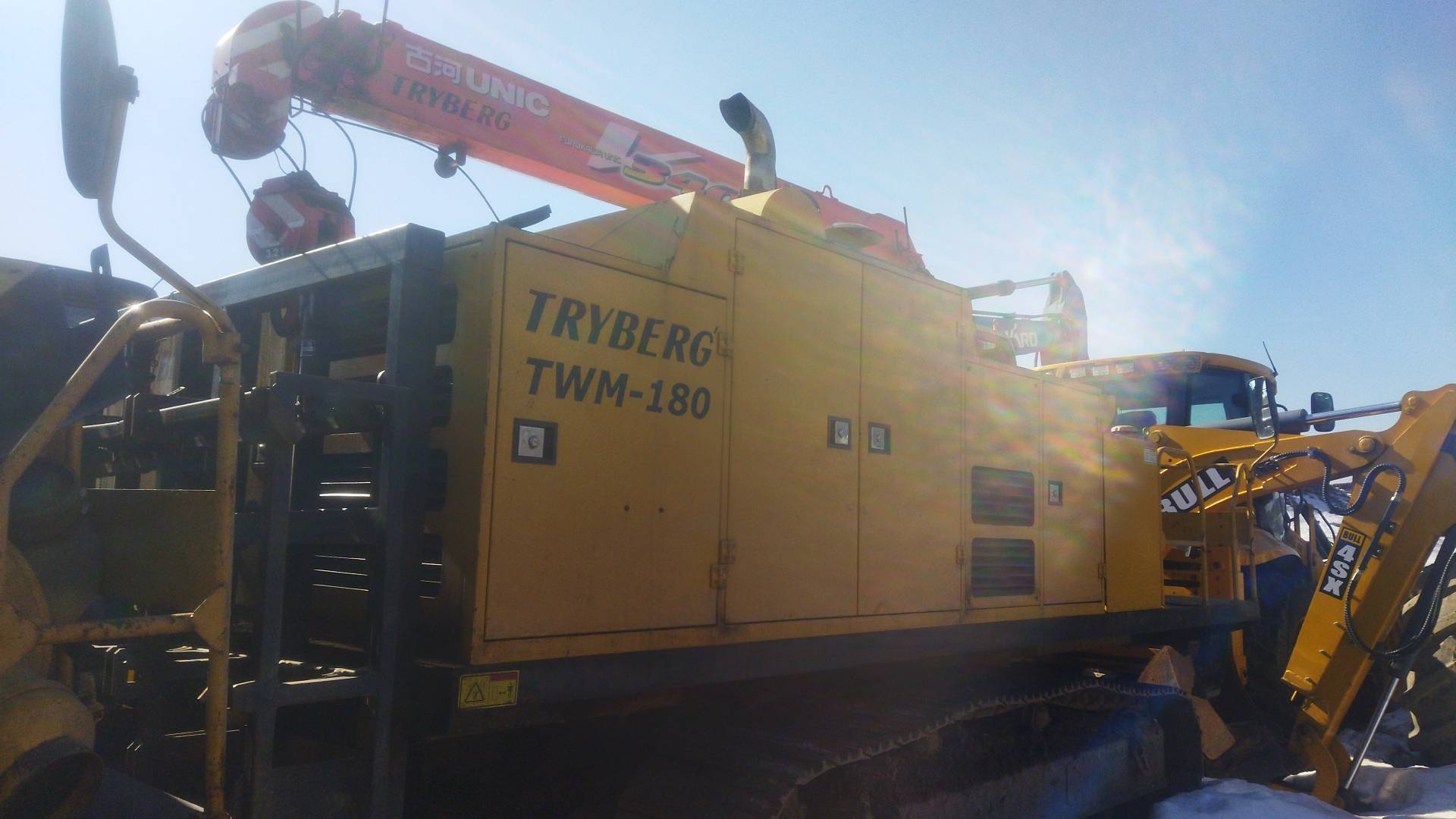 TRYBERG TWM-180 Самоходный сварочный агрегат 