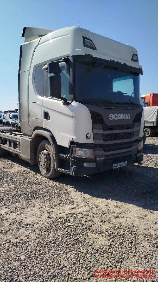 SCANIA G410 A4x2NA CNG,  979 699 км, 2018 года в лизинг