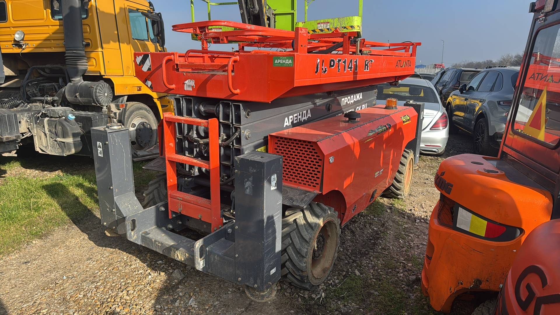 Dingli JCPT1418RT Самоходный ножничный подъемник, 2023 года в лизинг