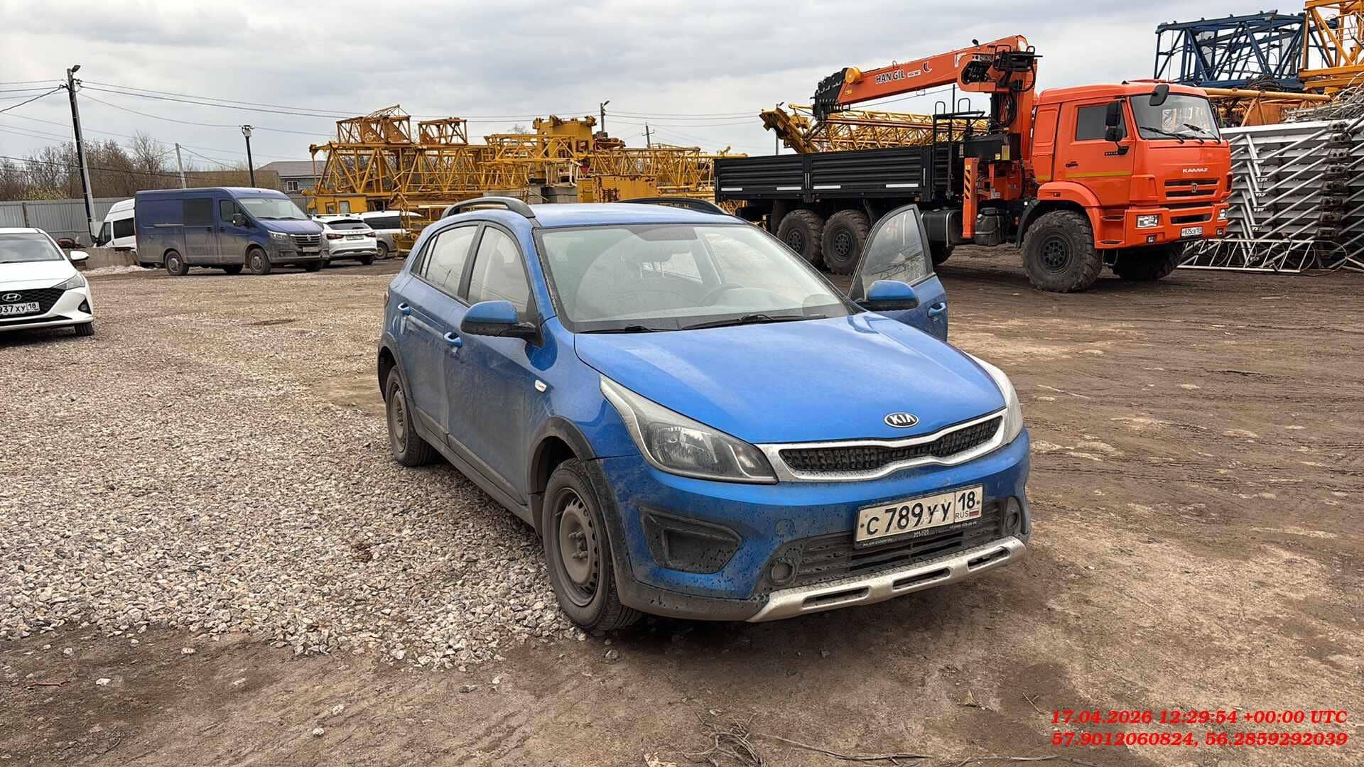 KIA Rio X-Line,  147 085 км, 2019 года в лизинг