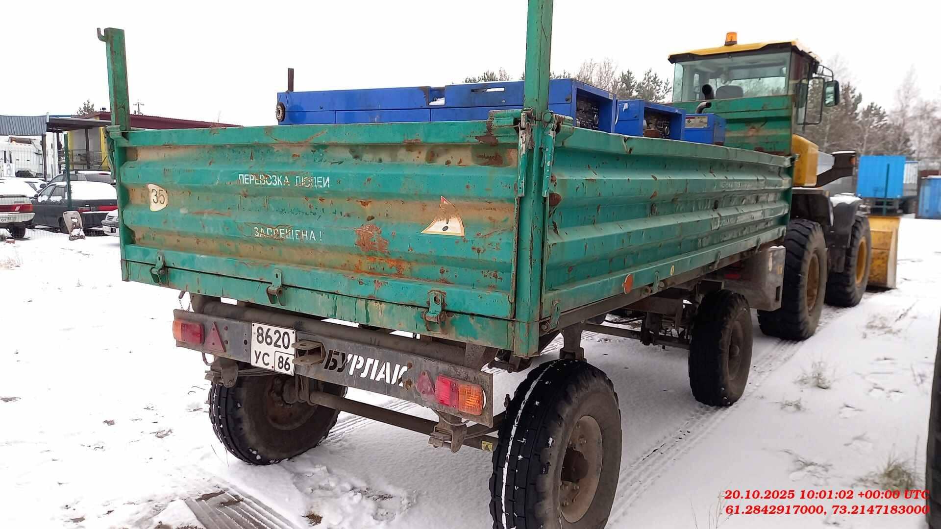 МордовАгроМаш 2ПТС-4,5 прицеп тракторный,  100 000 км, 2022 года в лизинг