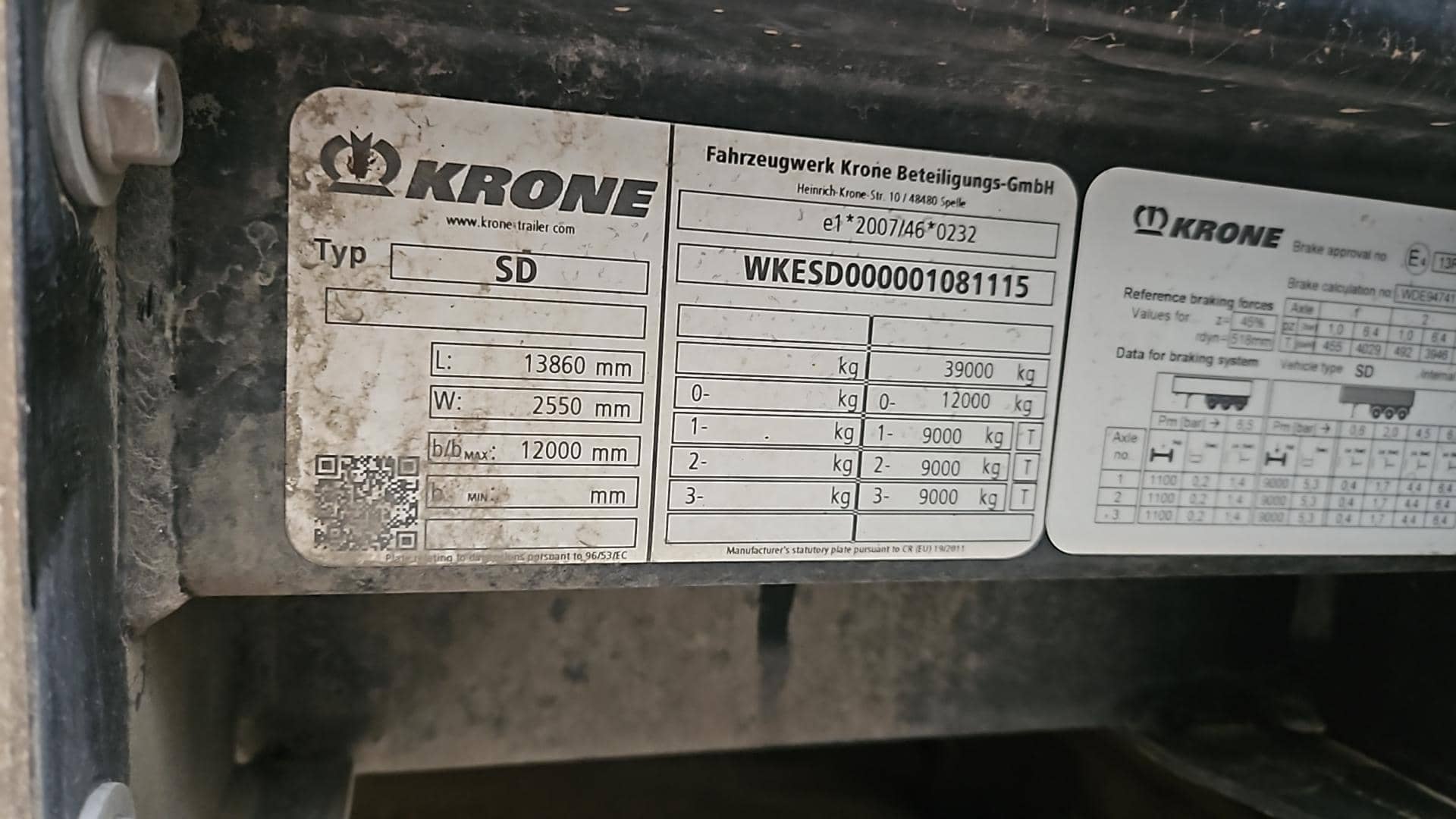 KRONE Шторный SD, 2023 года в лизинг