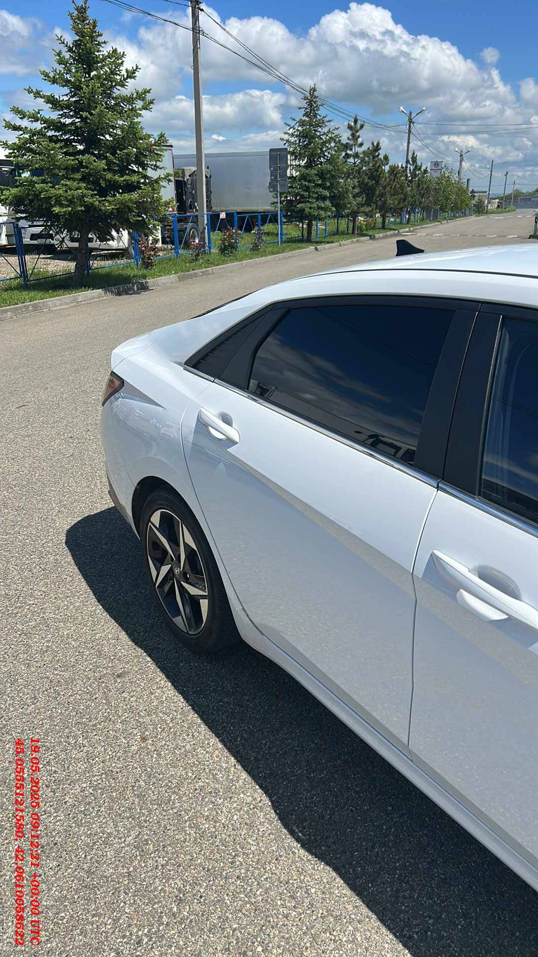 Hyundai Elantra,  71 961 км, 2023 года в лизинг