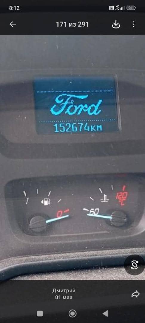Ford Transit,  152 674 км, 2021 года в лизинг