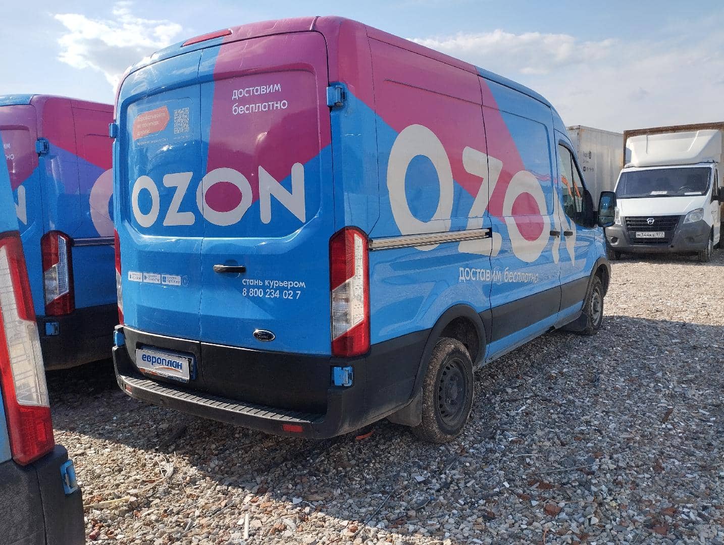 Ford Transit,  182 081 км, 2021 года в лизинг