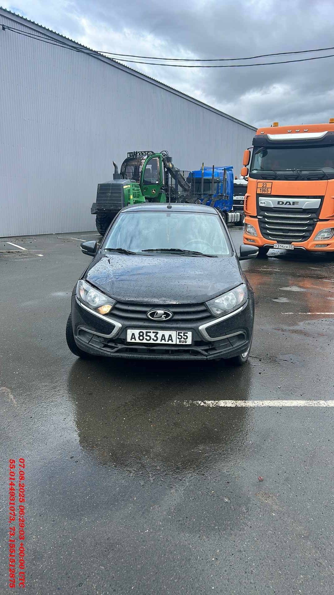 Lada Granta лифтбек,  57 612 км, 2023 года в лизинг