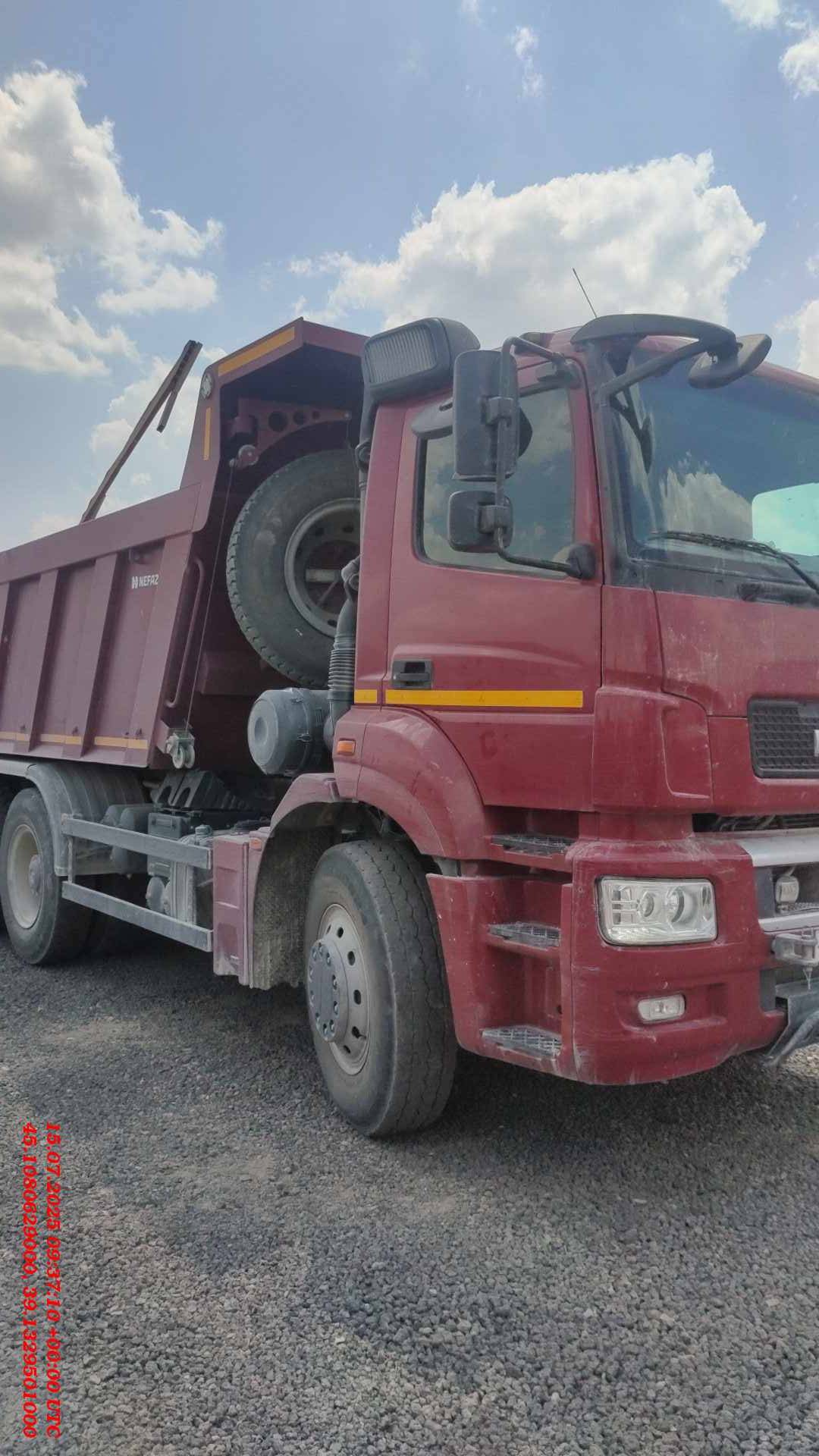 КАМАЗ 6580-S5 (K4140),  94 127 км, 2021 года