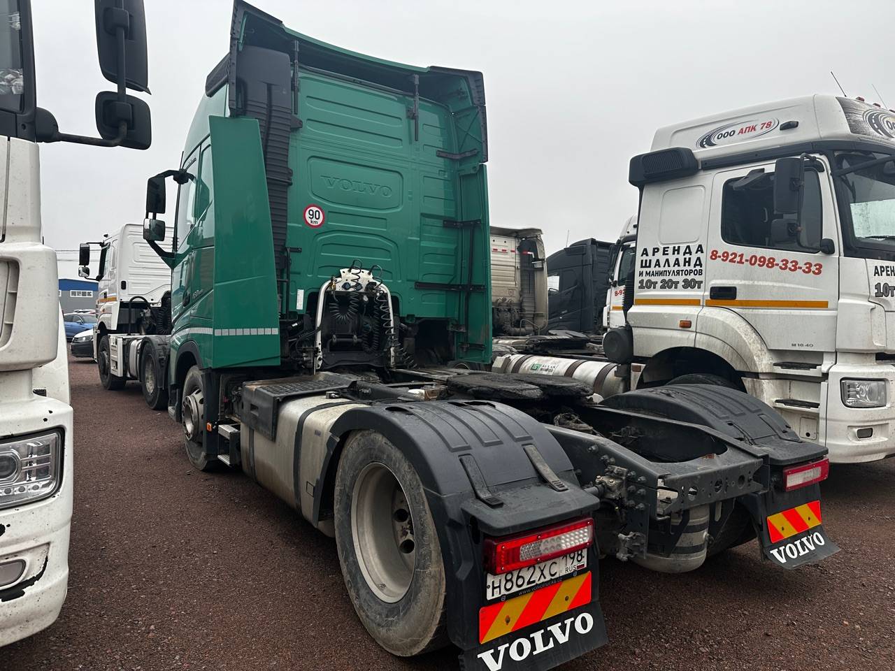 Volvo FH 460 4x2 (FH Globetrotter),  511 444 км, 2020 года в лизинг