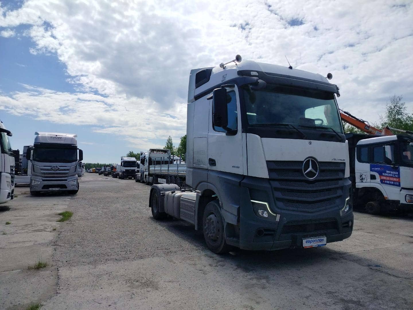 Mercedes-Benz Actros 1848 LS,  223 696 км, 2024 года в лизинг