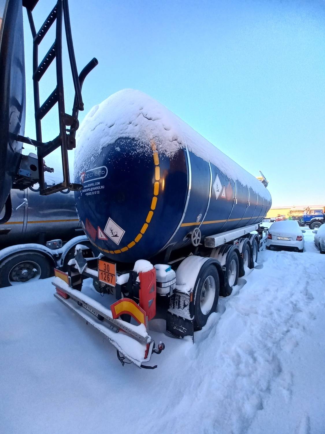 Сеспель Битумовоз стальной SF4B38, 2024 года в лизинг