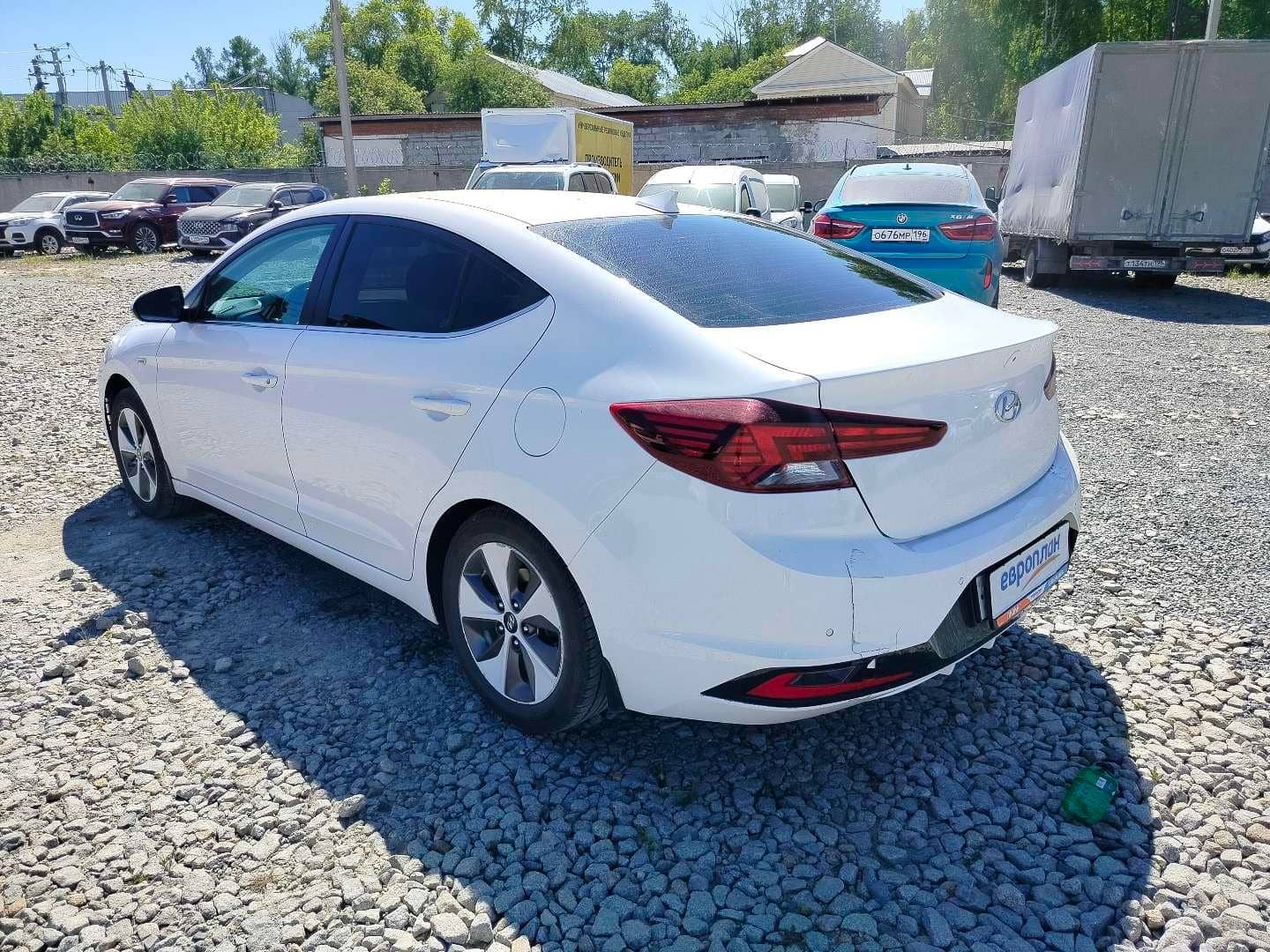 Hyundai Elantra,  119 613 км, 2020 года в лизинг
