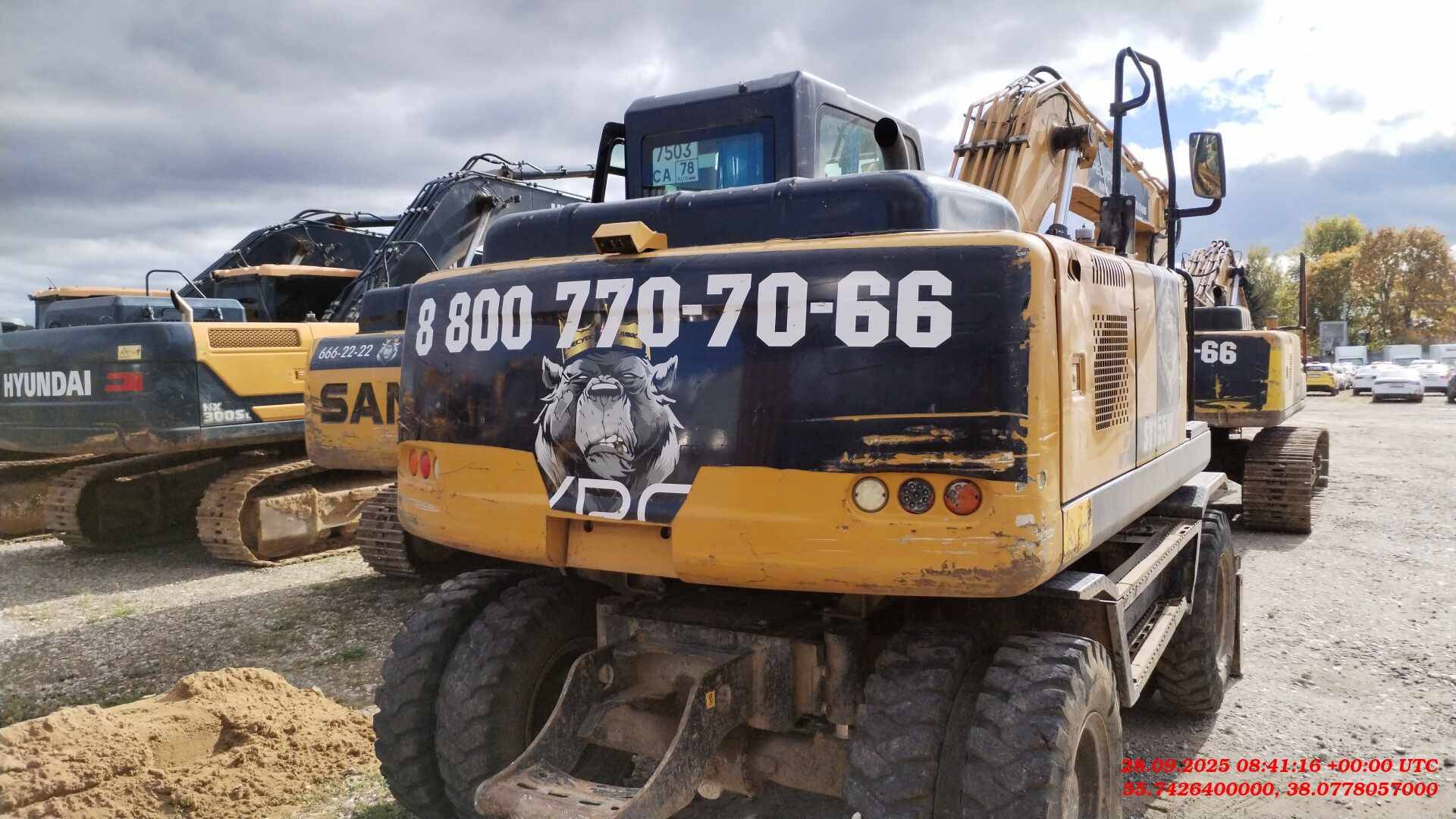 SANY SY155W, 2022 года в лизинг