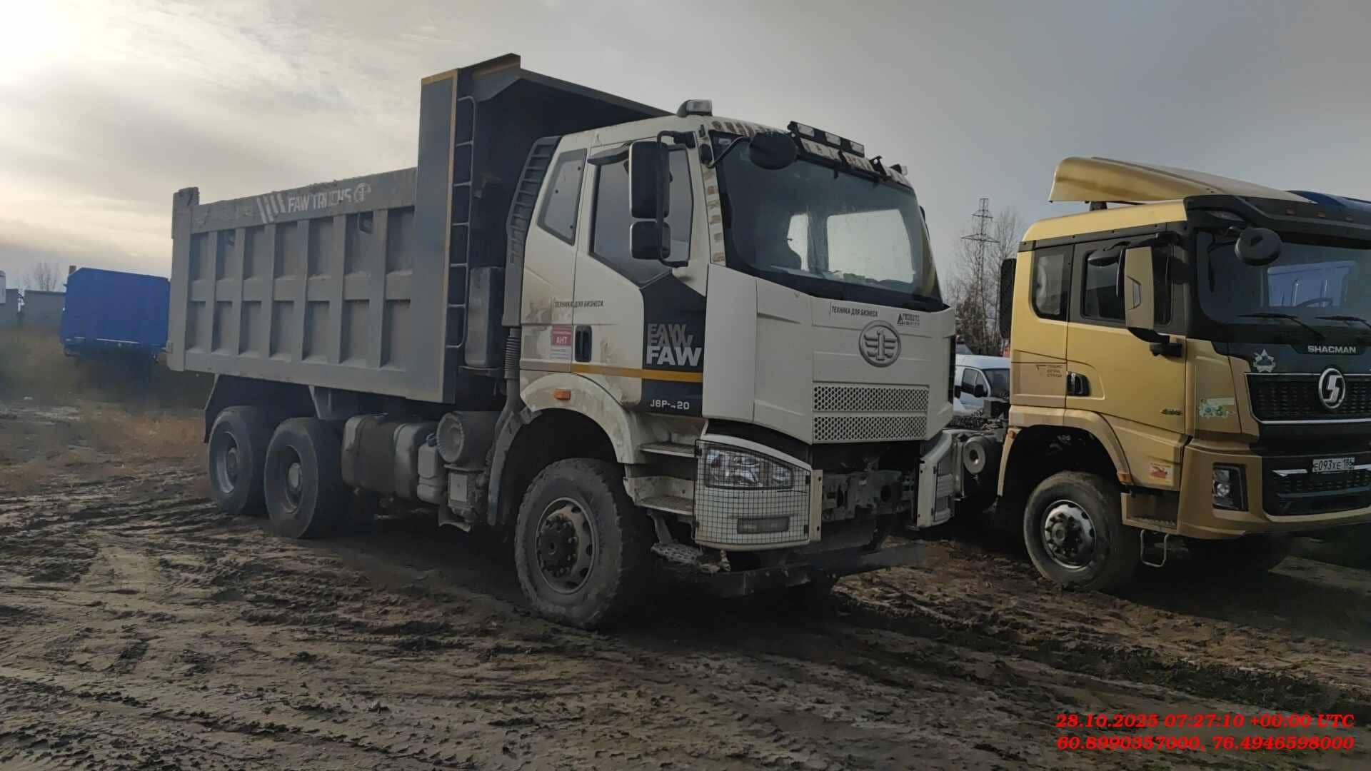 FAW CA3250P66K24L1TE5 6x6,  80 000 км, 2023 года