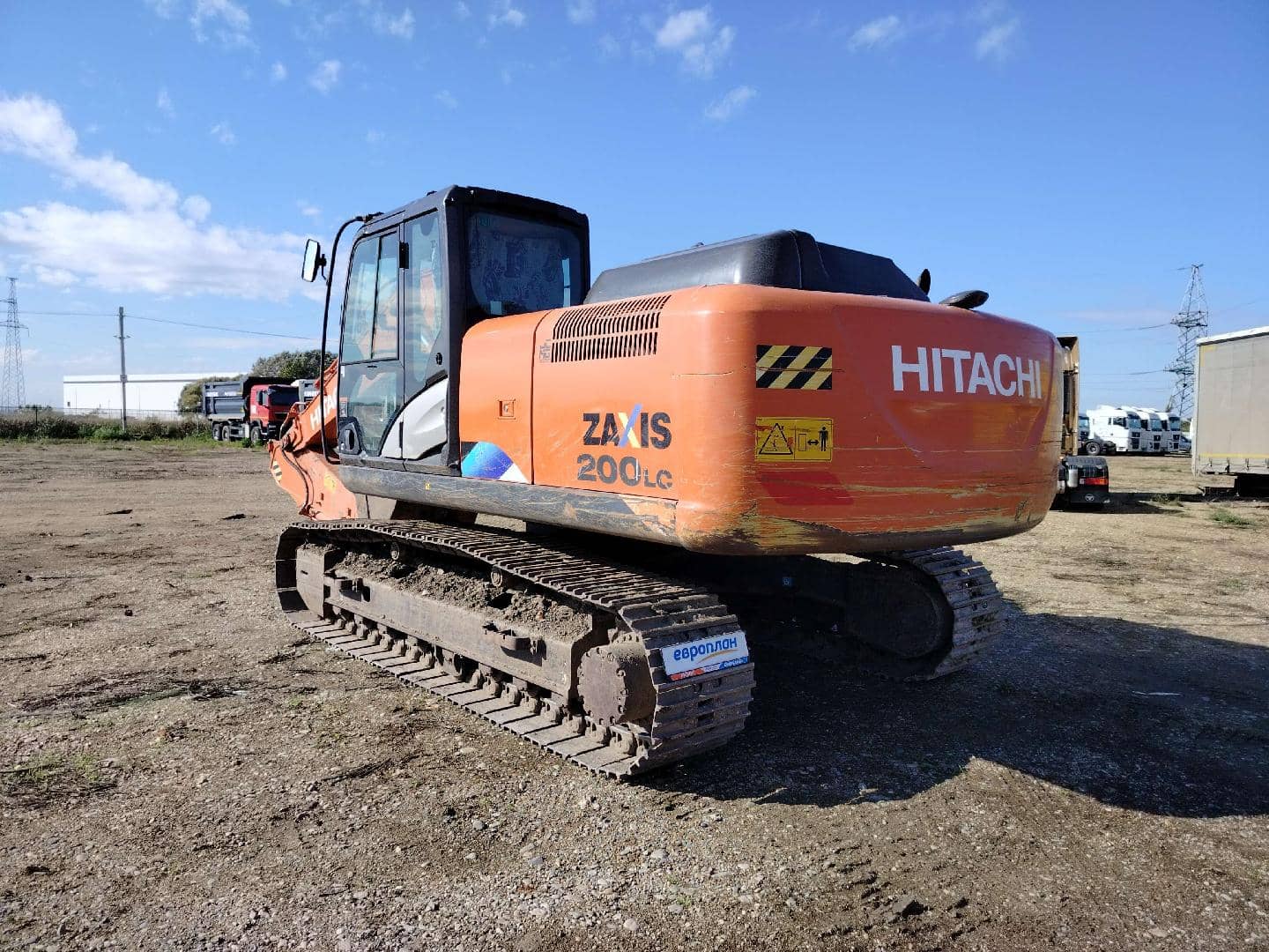 HITACHI ZX200LC-5А, 2022 года в лизинг