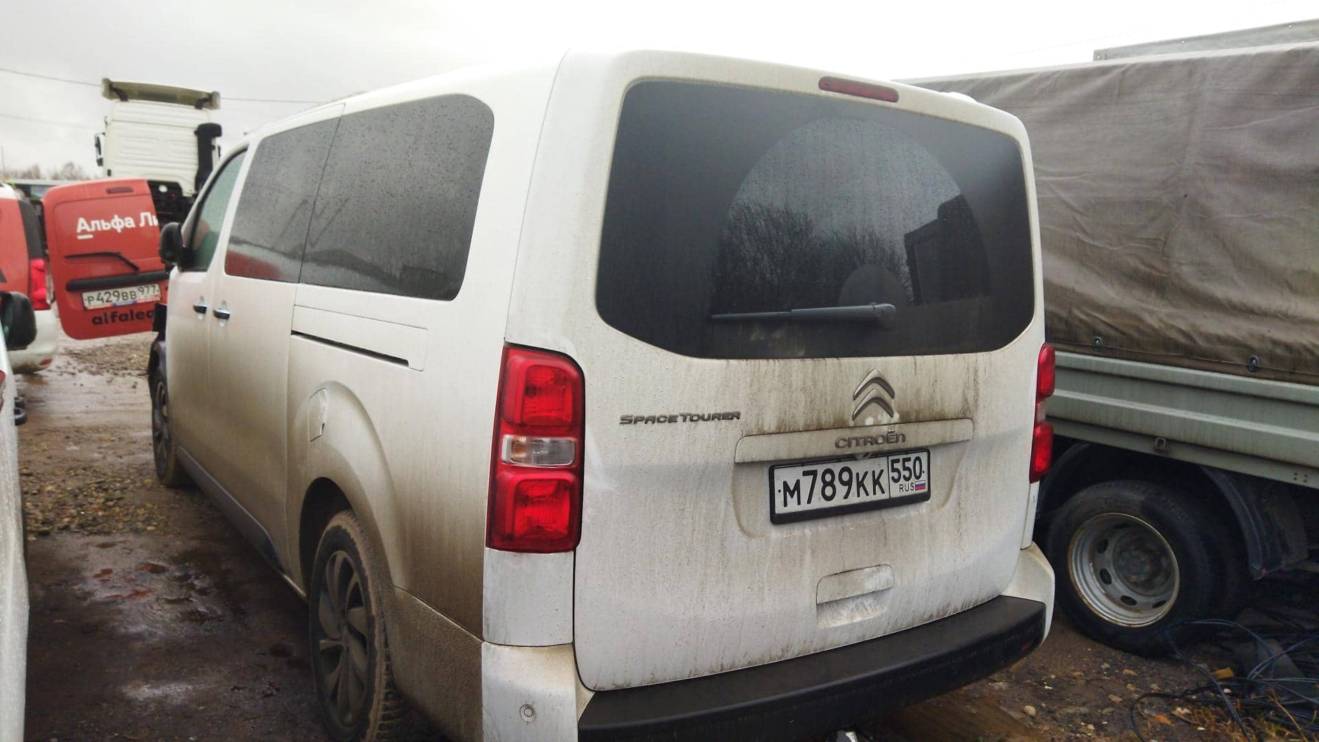 Citroen SpaceTourer,  164 651 км, 2022 года в лизинг