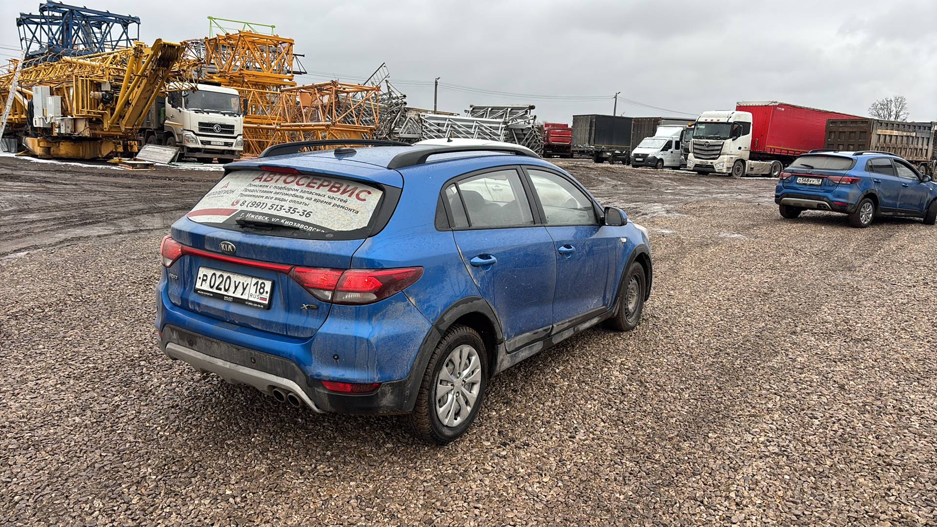 KIA Rio X-Line,  147 493 км, 2019 года в лизинг