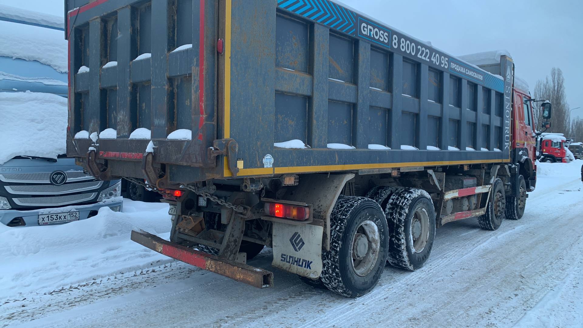 HOWO ZZ3407S3867Е 8х4,  115 107 км, 2022 года