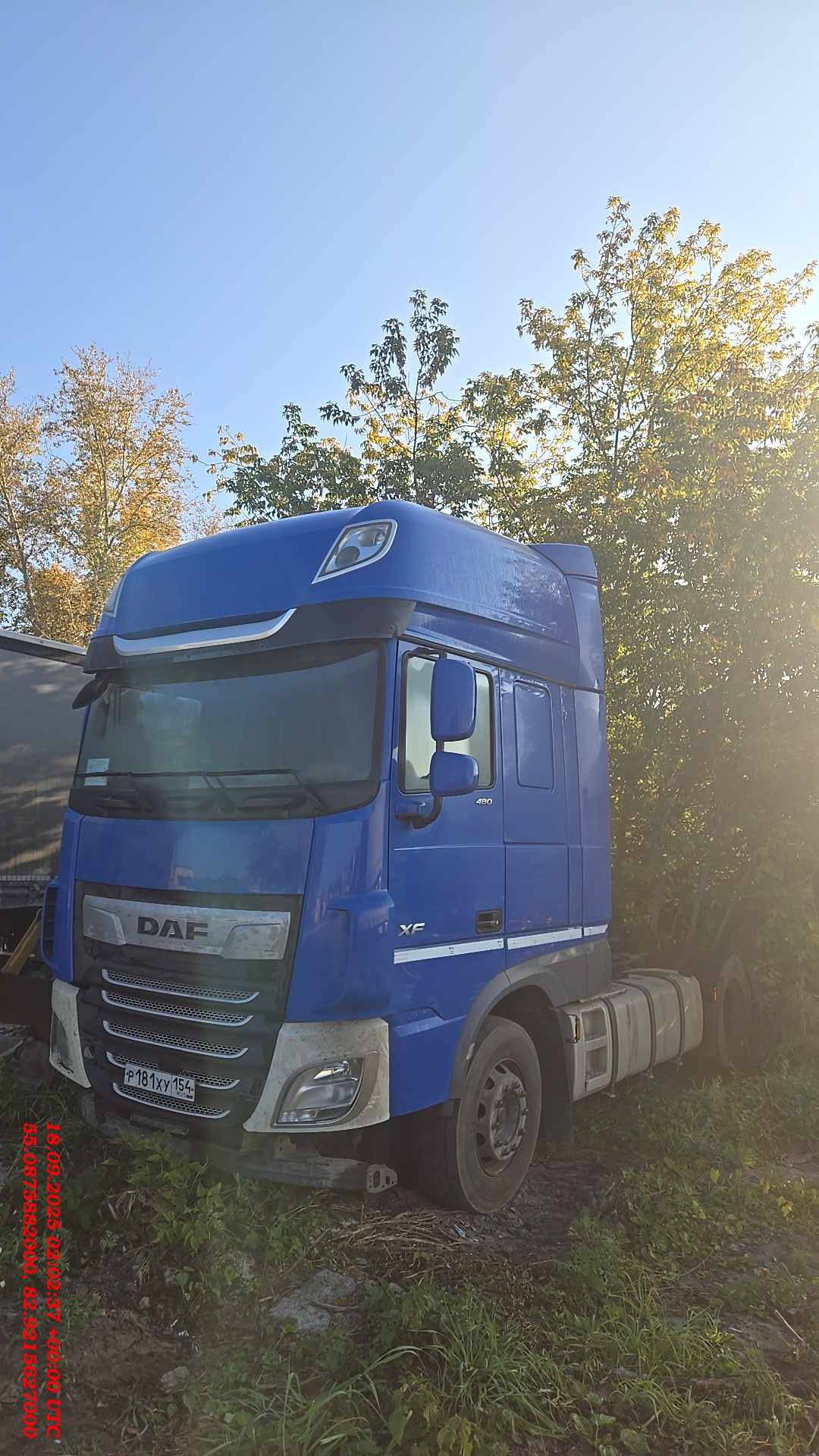 DAF XF 480 FT 4x2 (Super Space Cab),  590 000 км, 2020 года