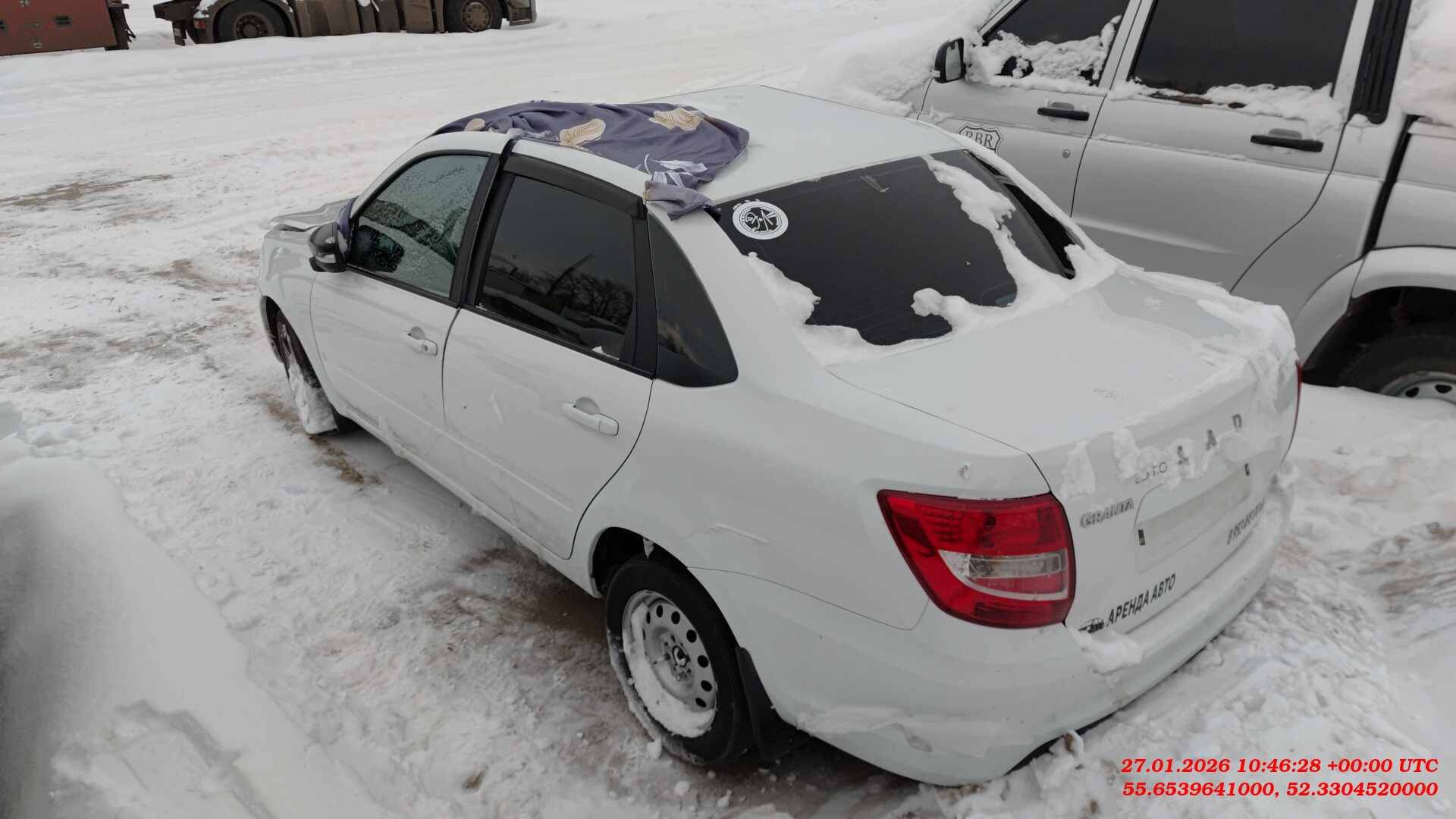 Lada Granta седан,  50 000 км, 2023 года в лизинг