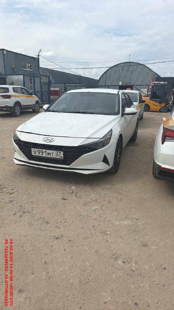 Hyundai Elantra,  233 287 км, 2021 года в лизинг