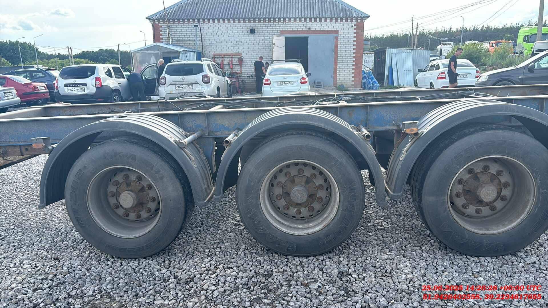 НОВТРАК Meusburger Контейнеровоз SW-345 G, для перевозки 40 футового контейнера, 2014 года в лизинг