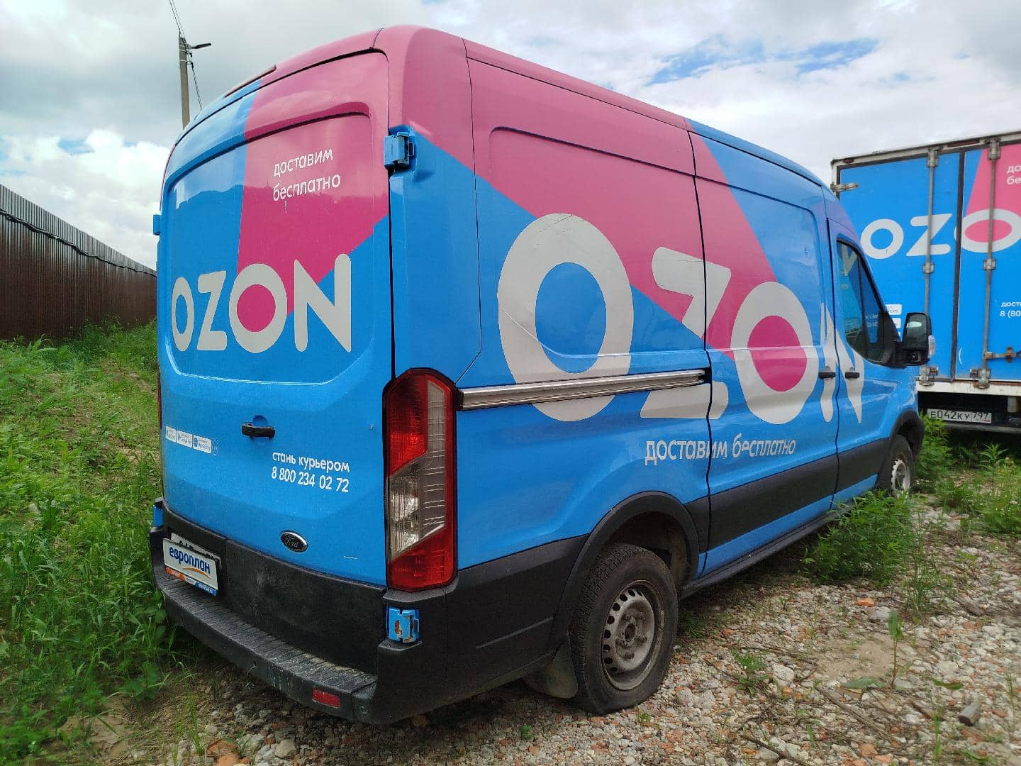 Ford Transit,  168 710 км, 2021 года в лизинг