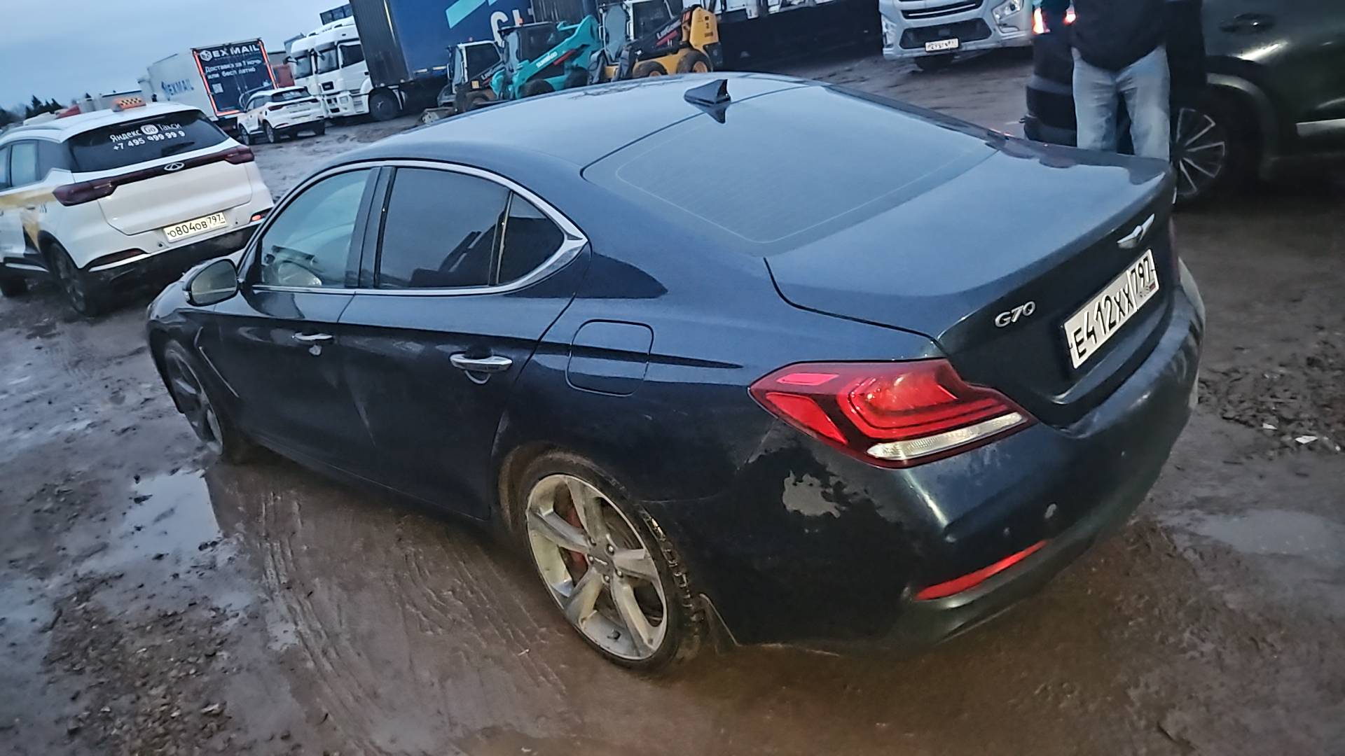 Genesis G70,  103 799 км, 2018 года в лизинг