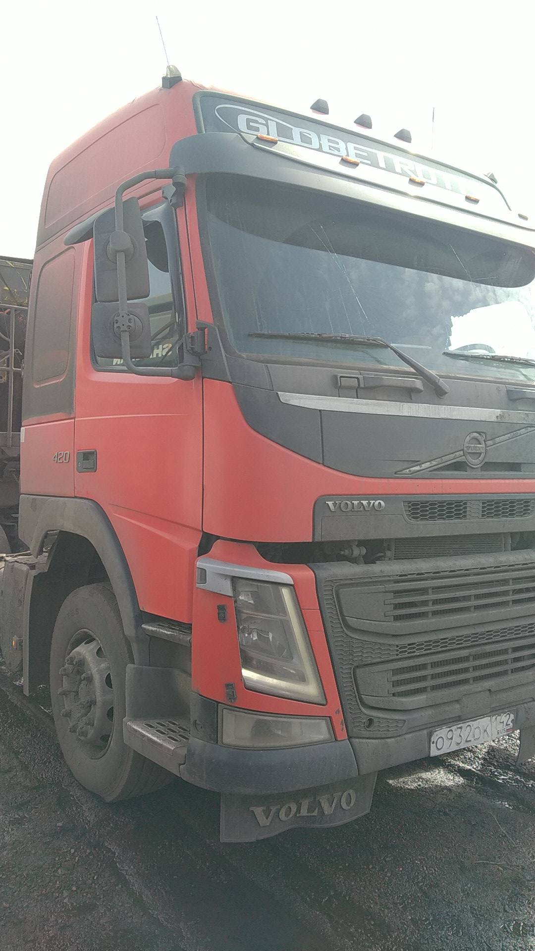 Volvo FM 420 6x4 (FM Globetrotter),  1 264 010 км, 2017 года в лизинг
