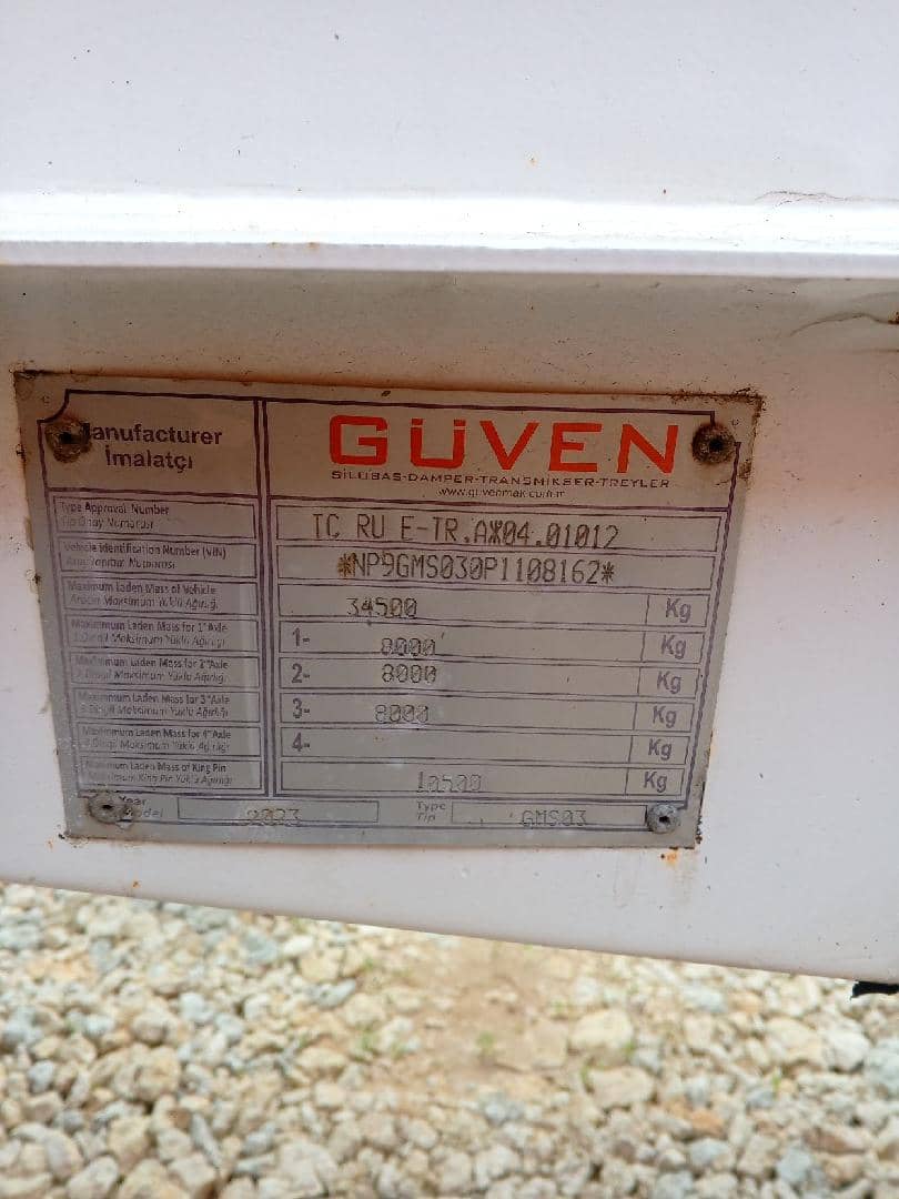 Guven Makina GuteWolf GMS, 2023 года в лизинг