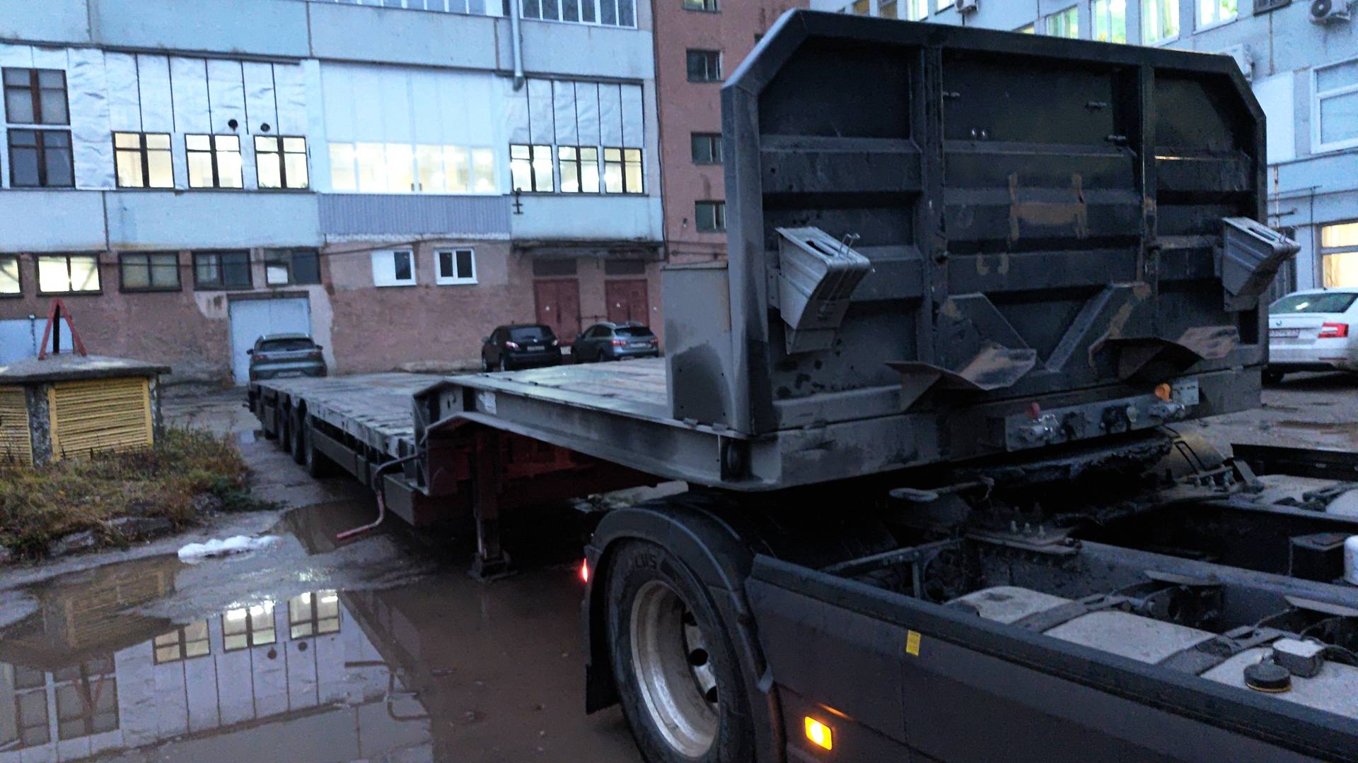 НОВТРАК Meusburger Тяжеловоз низкорамный раздвижной, ТP-480