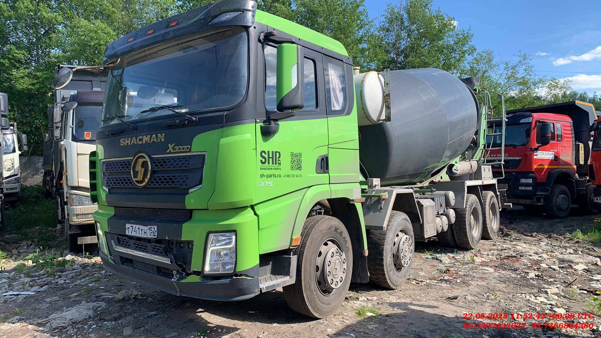 Shacman SX5318GJB6T326 
