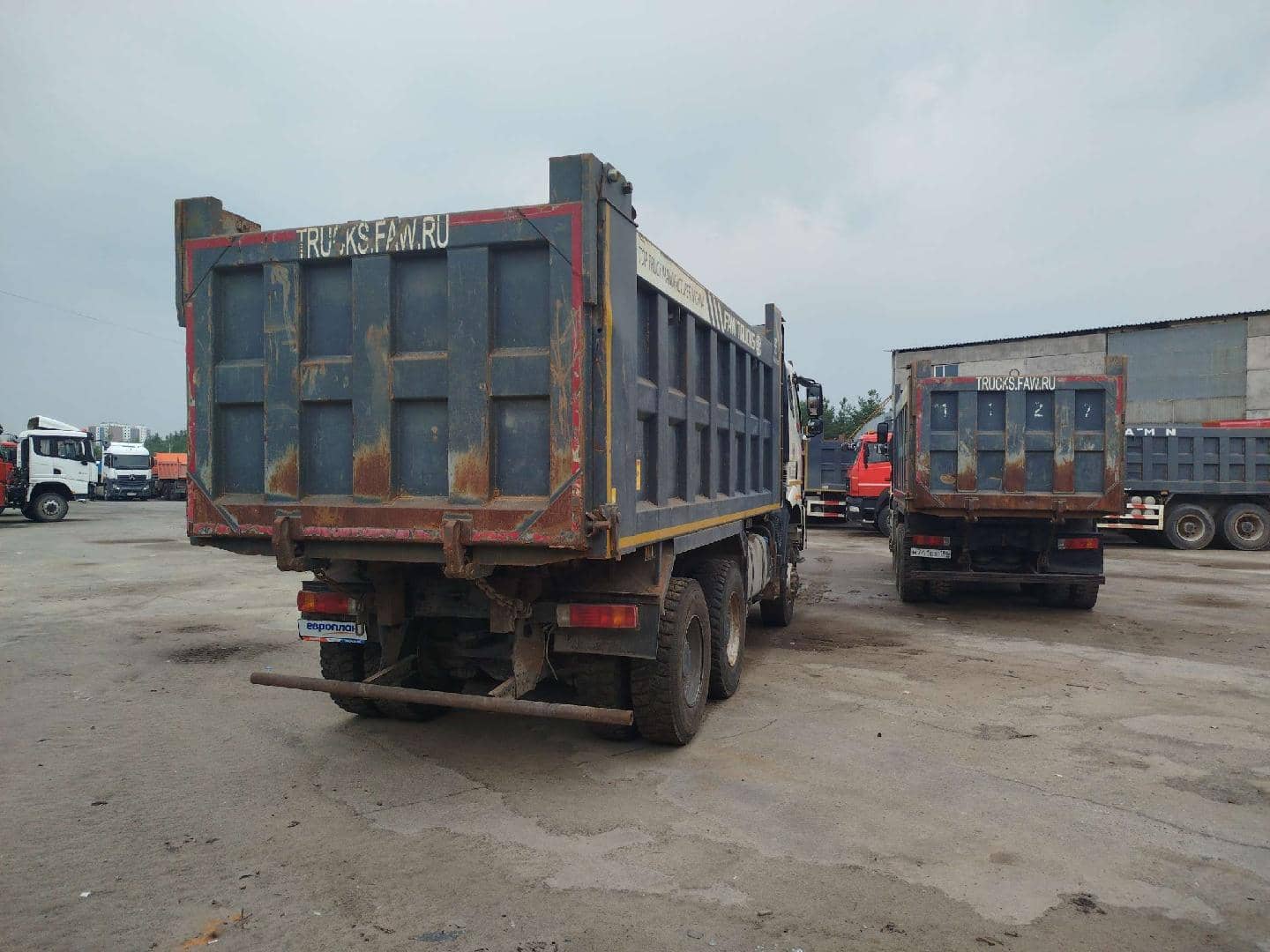 FAW CA3250P66K24L1TE5 6x6,  78 489 км, 2023 года в лизинг