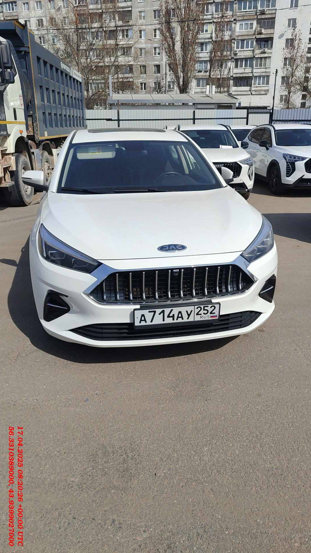 JAC J7,  87 603 км, 2023 года в лизинг
