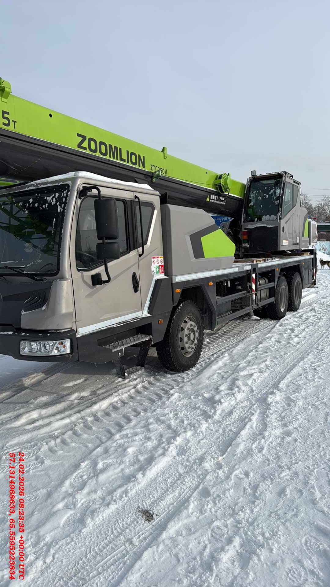 Zoomlion ZTC250V,  6 935 км, 2023 года