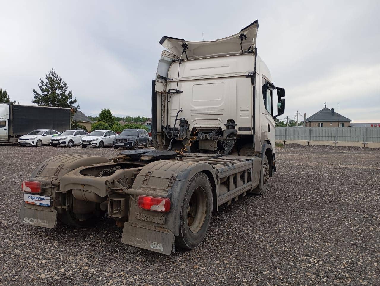 SCANIA G 340 A4X2NA (CNG),  636 850 км, 2018 года в лизинг