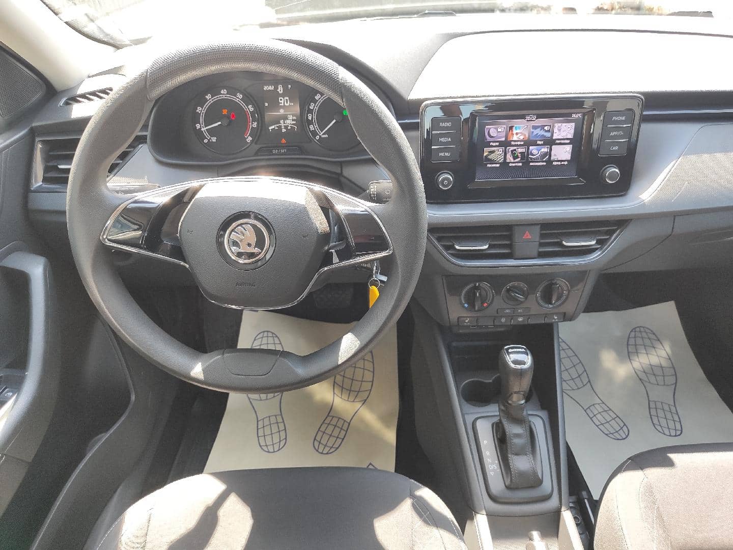 Skoda Rapid,  101 372 км, 2020 года в лизинг