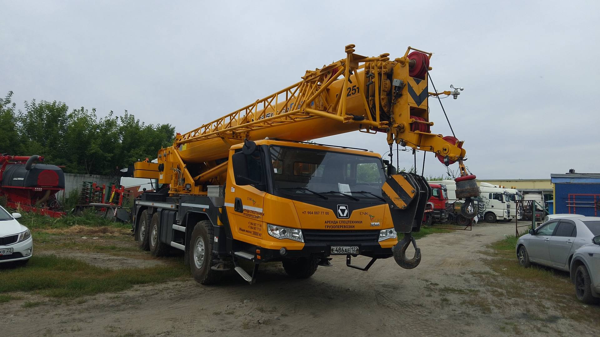 XCMG/MGCM XCT25L5_SR,  7 340 км, 2024 года в лизинг