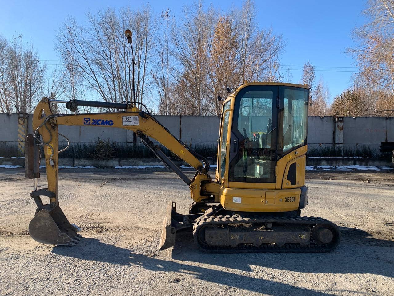 XCMG/MGCM XE35U,  998 км, 2022 года в лизинг