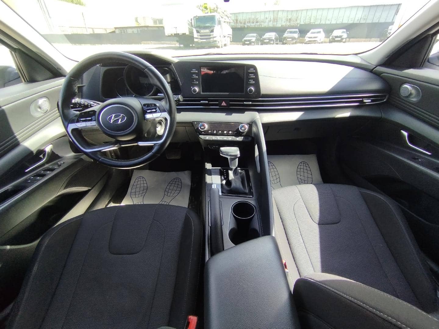 Hyundai Elantra,  107 248 км, 2021 года в лизинг