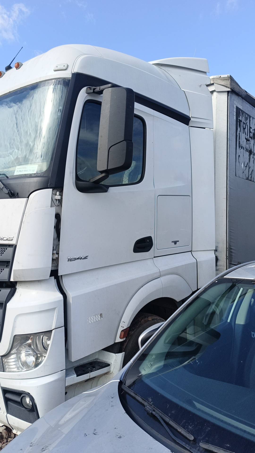 Mercedes-Benz Actros 4 1842 LS 4x2 (BigSpace),  713 818 км, 2018 года в лизинг