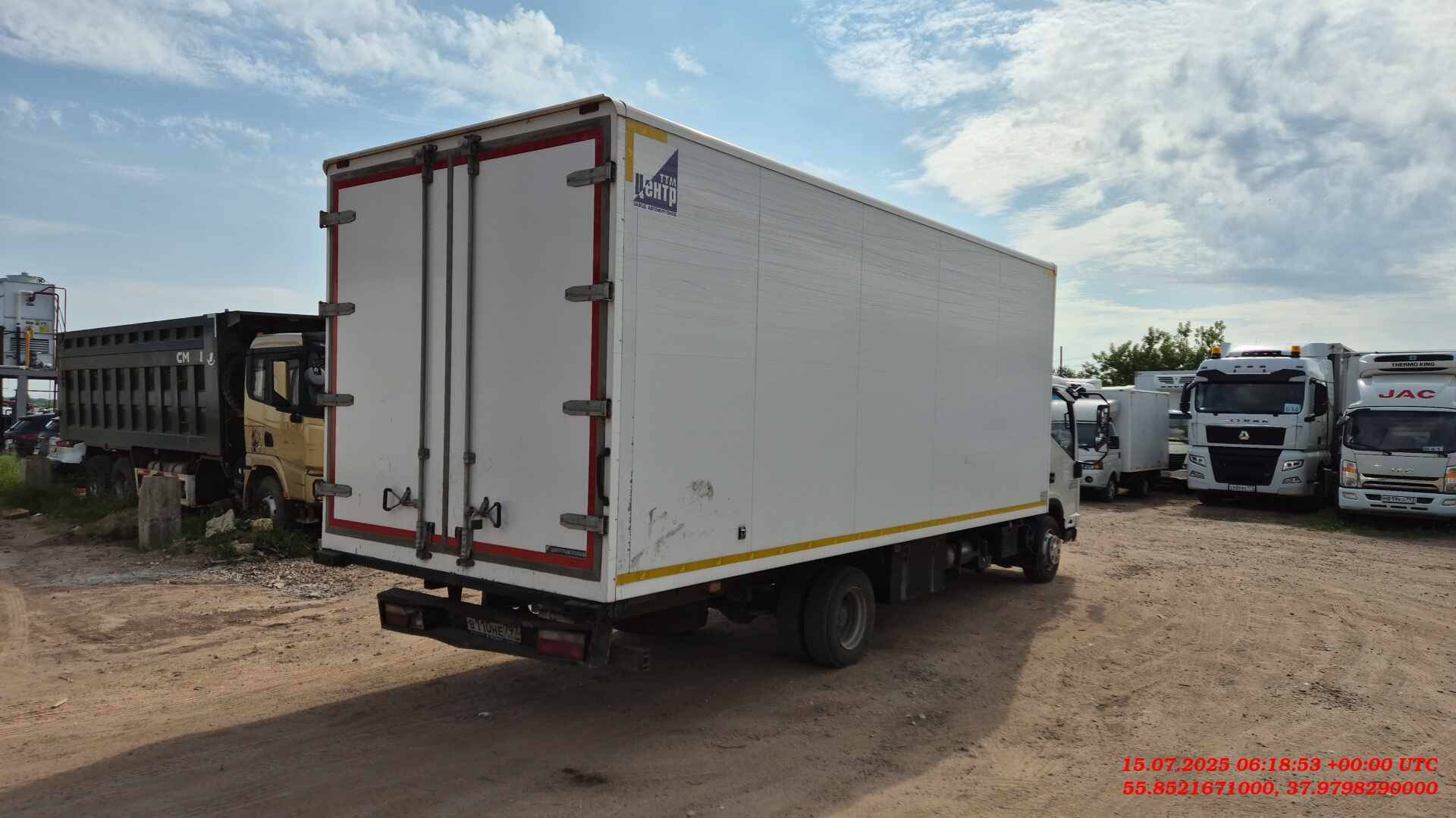 JAC N90,  75 512 км, 2023 года в лизинг