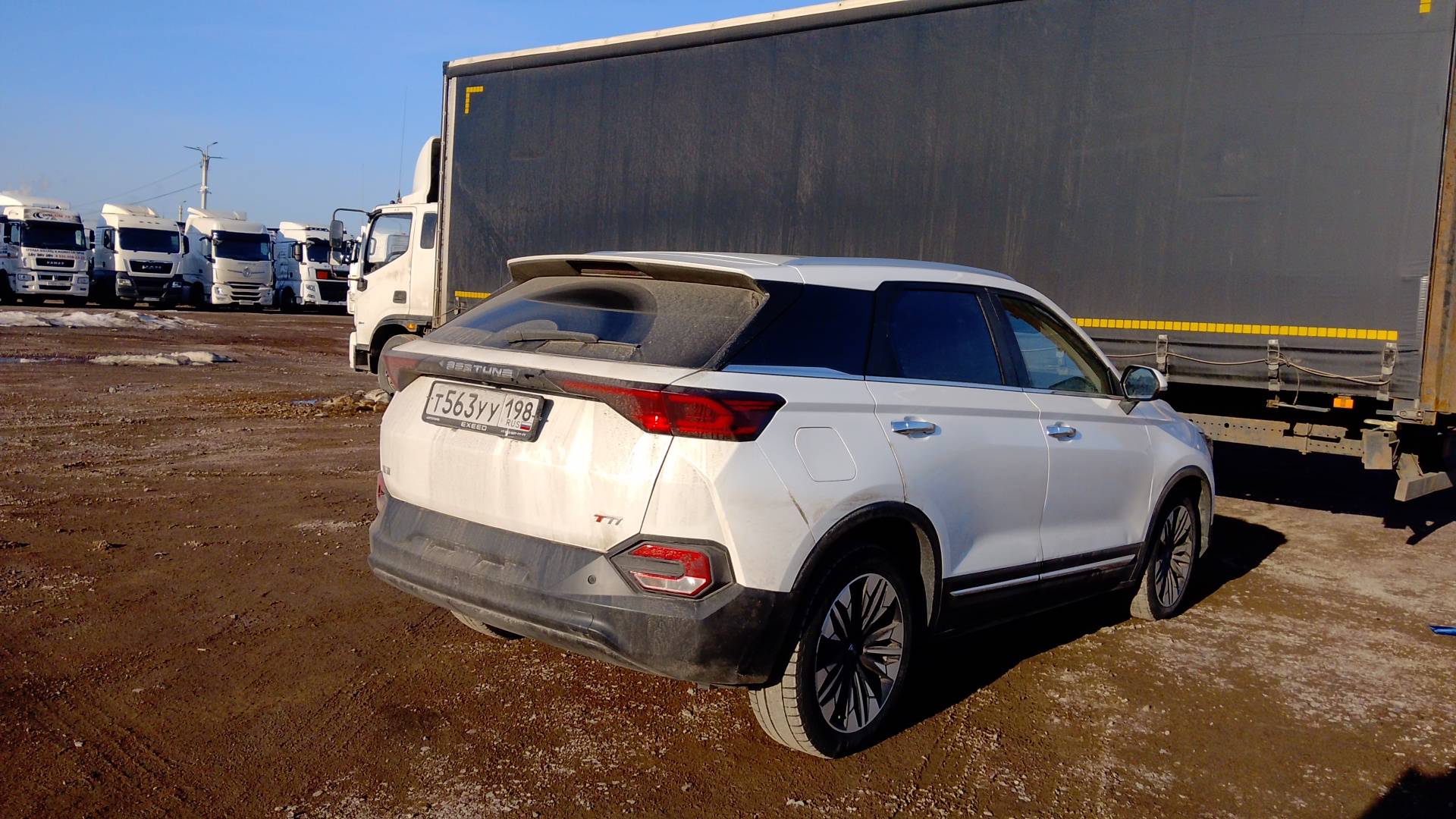 FAW Bestune T77,  104 726 км, 2023 года в лизинг