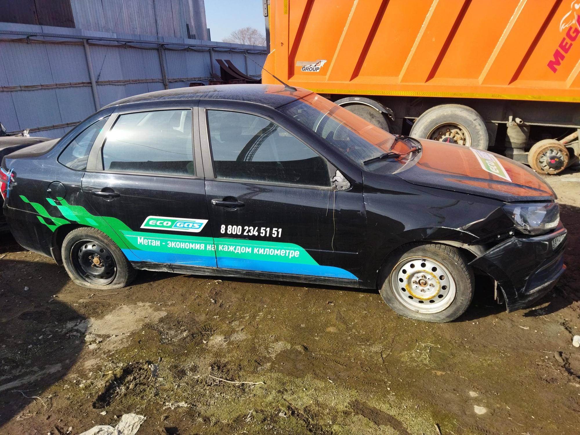 Lada Granta седан,  59 000 км, 2022 года в лизинг