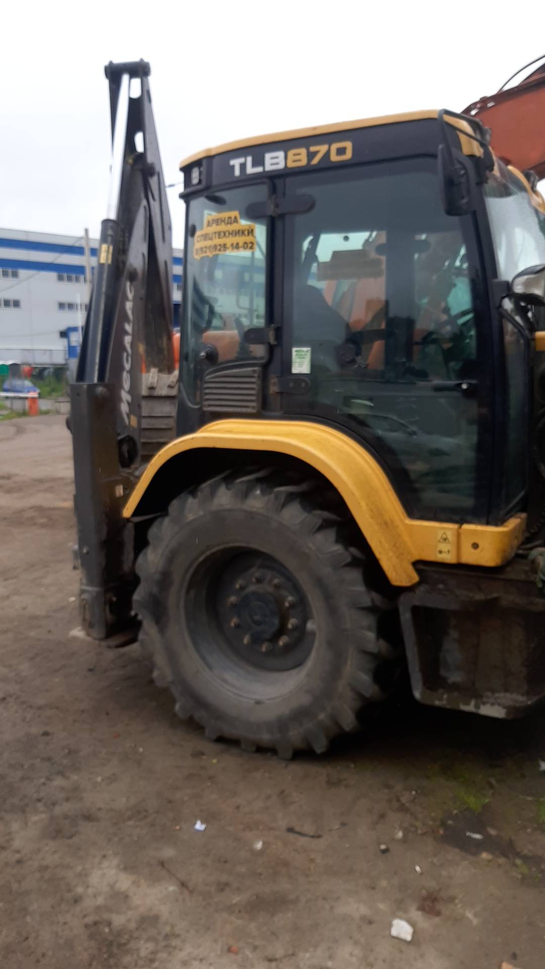 Mecalac TLB870,  4 464 км, 2021 года в лизинг