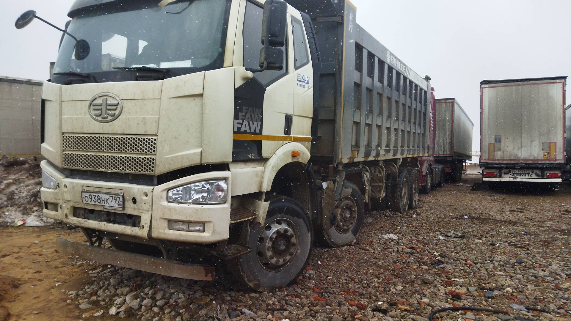 FAW CA3310P66K24T4E5 8х4,  236 808 км, 2023 года в лизинг